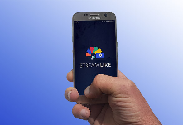 the Streamlike mobile app